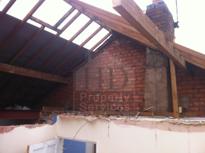 Single storey extension with loft conversion photo 23