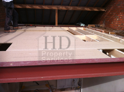 Single storey extension with loft conversion photo 24