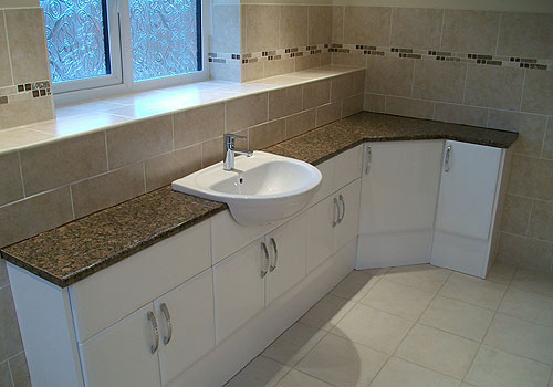 after photo of new bathroom installation