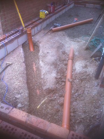 The foundations drainage