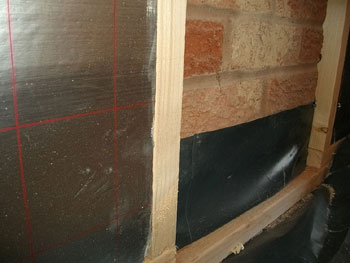 More damp proof course and insulation