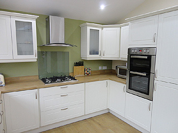 The kitchen was fitted with appliances